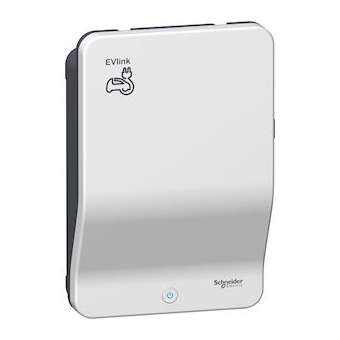 EVlink Smart Wallbox - 1 prise T2S - Clé IEC - Paramétrable 3/22 KW|Schneider Electric-SCHEVB1A22P4KI