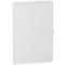 Resi9 - porte Styl blanche (RAL 9003) pour coffret 4 rangées de 13 modules
