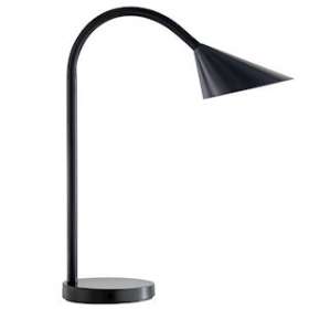 Lampe Led bras flexible de 23 cm SOL Unilux noir|Kos Lighting-LEU400077402