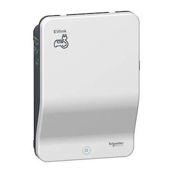 EVlink Smart Wallbox - 1 prise T2S + 1 prise TE - Clé IEC - Paramétrable 3/22 KW|Schneider Electric-SCHEVB1A22P4EKI