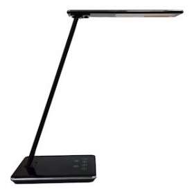 Lampe led pliable avec chargeur induction LINKA Unilux noir|Kos Lighting-LEU400124484