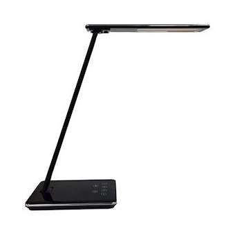 Lampe led pliable avec chargeur induction LINKA Unilux noir|Kos Lighting-LEU400124484