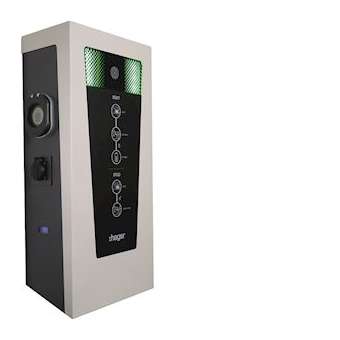 Witty borne de charge IP54 4-7kW 2xM3T2S M2TE RFID pour 2 VE|Hager-HAGXEV600