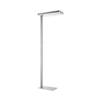 Lampadaire LIXUS ULX led a double eclairage et variat intensite gris sur socle|Kos Lighting-LEU400079771