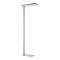 Lampadaire LIXUS ULX led a double eclairage et variat intensite gris sur socle