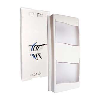 Panneau 250x550 compteur TRI + DISJ avec habillage|Michaud-MIHR092