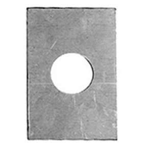 PBST 1/12-14-Plaque bi-métallique pour sabot de terre-Lxl: 36x55mm-Trou: 14,3mm|TE Connectivity ( Ex Tyco Simel )-TYS087930