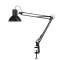 Lampe led E27sur pince double bras articlulé 100 cm SUCCESS 105 Noir