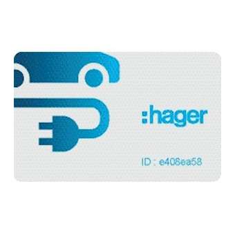 Witty accessoire Kit de 20 badges RFID Utilisateur|Hager-HAGXEVA400
