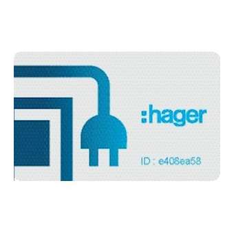 Witty accessoire Kit de 3 cartes RFID Administrateur|Hager-HAGXEVA410