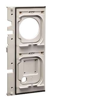 Witty pièce détachée - support de prise M3 gris pour borne witty XEV1Kxx|Hager-HAGXEVS110