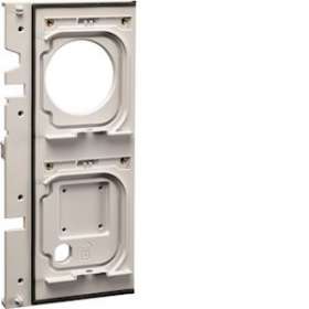 Witty pièce détachée - support de prise M3 gris pour borne witty XEV1Kxx|Hager-HAGXEVS110