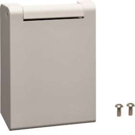 Witty pièce détachée - kit couvercle prise gris pour borne witty XEV1K ou XEV1R|Hager-HAGXEVS100
