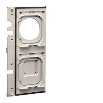 Witty pièce détachée - support prise M3 gris pour borne witty XEV1Rxx|Hager-HAGXEVS116