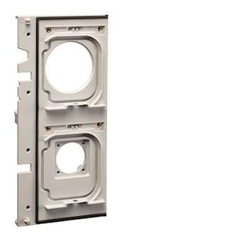 Witty pièce détachée - support prise M3M2 gris pour borne witty XEV1Rxx|Hager-HAGXEVS117