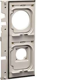 Witty pièce détachée - support prise M3M2 gris pour borne witty XEV1Rxx|Hager-HAGXEVS117