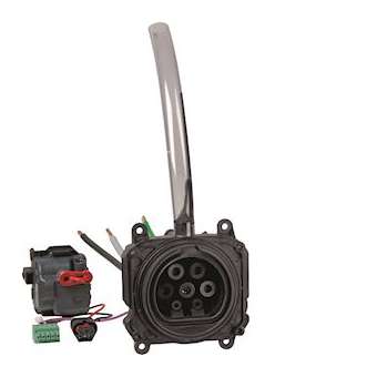 Witty pièce détachée - prise M3T2S avec verrou 3P pour borne XEV1Rxx|Hager-HAGXEVS205