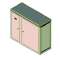 Armoire de contrôle eau GRD D + façade + DENY 1A (H1015-L1485-P 450)