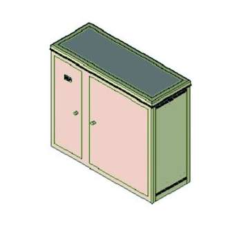 Armoire de contrôle eau GRD D + façade + BP405 2A (H1015-L1170-P450)|Seifel-SEI74773