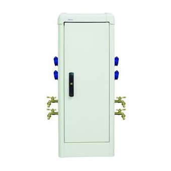 Armoire BERMUDES équipée 4 PC Mono 16 A et de 4 Robinets - RAL 9010|Seifel-SEI52761