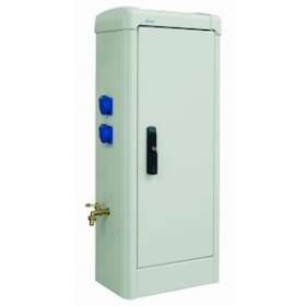Armoire BERMUDES équipée 3 PC Mono 16 A et de 2 Robinets - RAL 9010|Seifel-SEI52760