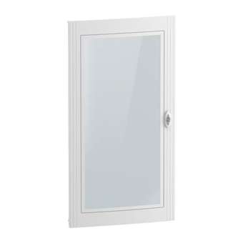 Resi9 - porte transparente - pour coffret 6 x 24 modules|Schneider Electric-SCHR9H24430