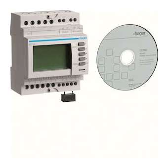 Concentrateur d impulsions RS485 Jbus-Modbus|Hager-HAGEC700