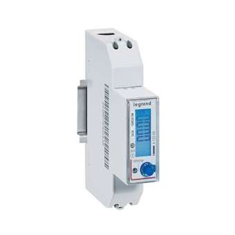 Compteur monophasé EMDX³ non MID raccordement direct 45A - 1 module sortie RS485|Legrand-LEG412068