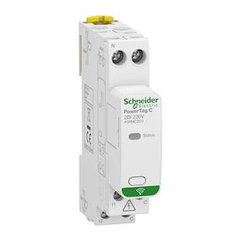 PowerTag C - capteur contacts radio-fréquence modulaire - 2 entrées|Schneider Electric-SCHA9XMC2D3