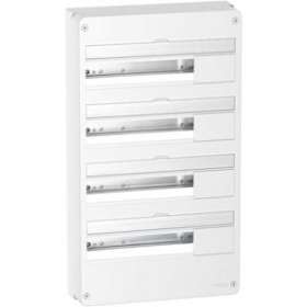 Resi9 - Coffret en saillie Blanc (RAL 9003)- 4 rangées de 18 modules|Schneider Electric-SCHR9H18404