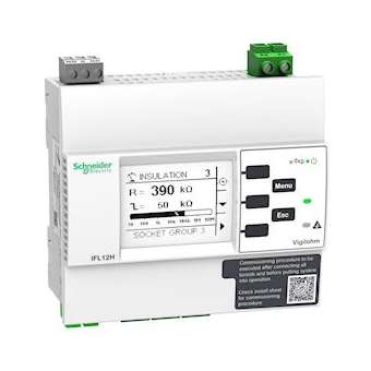 Vigilohm - localisateur auto d'isolement - 12 voies - hôpital - 110-440VCA/CC|Schneider Electric-SCHIMDIFL12H