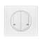 Interrupteur filaire double connecté Céliane with Netatmo - 2X250W - blanc
