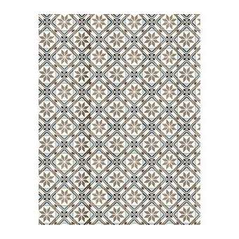 DECOFAST PLAQUE DECOR POLYGON BLEU CRÉDENCE 1200X400X3|Lazer-LZR405639