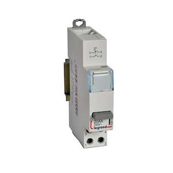 Inter poussoir modulaire simple fonction contact 2NO - 1 module|Legrand-LEG412910