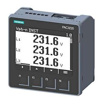 PMD SENTRON PAC3220 LCD ACDC|Siemens Industries et Infrastructures-SIE7KM3220-0BA01-1DA0