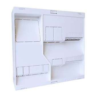 Tableau de communication NÉO Grd1 - 4 RJ45 NU|Michaud-MIHLB106
