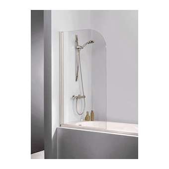 PARE BAIGNOIRE ATOUT 1 VOLET REVERSIBLE BLANC|Leda-LD1L13AT8B131