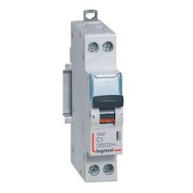 Disjoncteur DNX³ 4500 - vis/vis - U+N 230V~ 1A - 6kA - courbe C - 1 module|Legrand-LEG406861