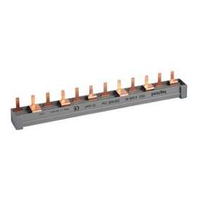 Peigne d'alimentation HX³ - 2P / 3 phases - bornes à vis -L. 1 rangée -6 modules|Legrand-LEG404940