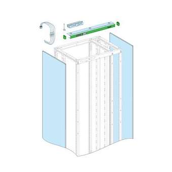 PrismaSeT P Active - Bandeau connecté + panneaux latéraux IP30 - L800/P400|Schneider Electric-SCHLVS08752D