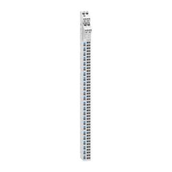Acti9 Vdis - répartiteur vertical - 125A 250/440V 66 points de connexion|Schneider Electric-SCHA9XPK714