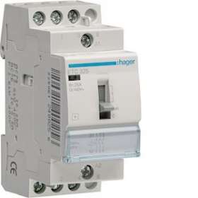 Contacteur Jour-Nuit 25A, 3F, 230V|Hager-HAGETC325