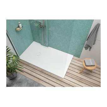 RECEVEUR YAGO AJUSTABLE RECTANGLE 80X120 BLANC|Leda-LD1L12YAR1280AD