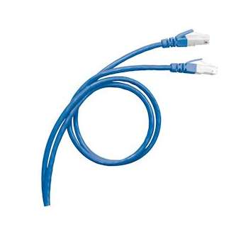 Cordon de brassage RJ45 LCS³ - Cat.6 SF/UTP blindé - Longueur 2 m - PVC|Legrand-LEG051753