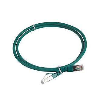 Cordon de brassage RJ45 - LSOH- cat.6A - 100 ohms - S/FTP blindé- L. 1 m -vert|Legrand-LEG051866