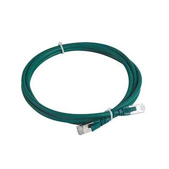 Cordon de brassage RJ45 - LSOH- cat.6A - 100 ohms - S/FTP blindé- L. 2 m -vert|Legrand-LEG051867