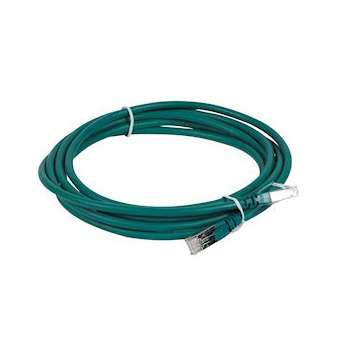 Cordon de brassage RJ45 - LSOH- cat.6A - 100 ohms - S/FTP blindé- L. 3m -vert|Legrand-LEG051868