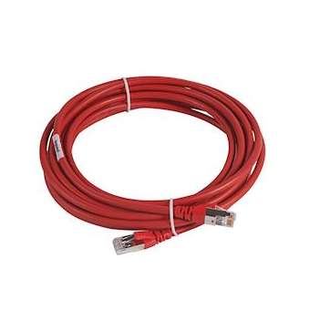 Cordon de brassage RJ45 - LSOH- cat.6A - 100 ohms - S/FTP blindé- L. 5 m -rouge|Legrand-LEG051873