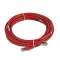 Cordon de brassage RJ45 - LSOH- cat.6A - 100 ohms - S/FTP blindé- L. 5 m -rouge