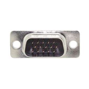 Connecteur à souder HD 15 points mâle|Gigamedia-GGMCNSHD15M